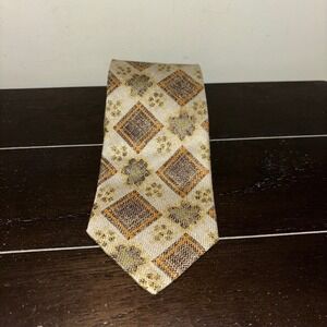 Vintage‎ Tino Cosma | 100% Silk | Geometric Pattern Men's Necktie Made in Italy